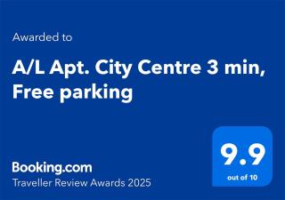 A/L Apt. City Centre 3 min, Free parking - 4