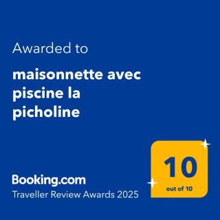 maisonnette avec piscine la picholine - 8
