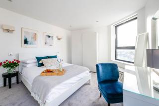 Stylish 1 Bedroom Apartment Kings Cross Ideal for 4 Guests by City Apartments UK - Londra - 9