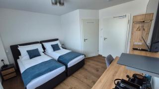 Apartments Seibel Doppel-Zweibettzimmer mit Bad - Reutlingen - 9