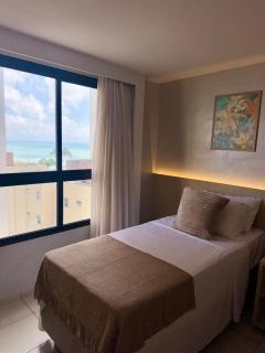 Flat em Ponta Nega com vista para o mar - 4