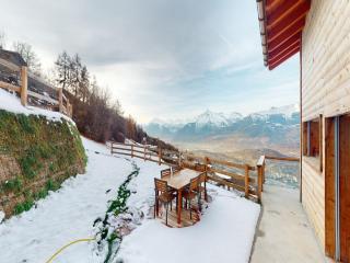 Chalet in Les Agettes with terrace - Vex - 4
