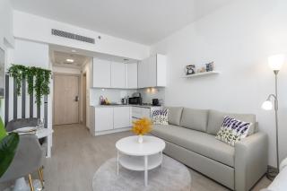Bright & Airy Studio in JVC - Dubai - 2