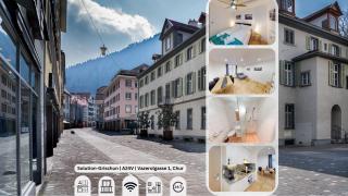 Zentral Altstadt Chur - Bahnhofsnah - Ferienwohnung - Bernina Express - Solution-Grischun - Chur - 0