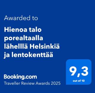 Hienoa talo porealtaalla lähellä Helsinkiä ja lentokenttää - 9