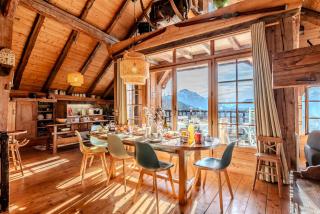 Slow Chalet de l'Ourse - Charming old chalet stunning view sauna pets ok - Serraval - 4