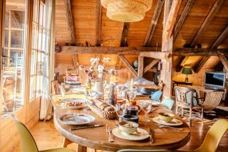 Slow Chalet de l'Ourse - Charming old chalet stunning view sauna pets ok - Serraval - 3
