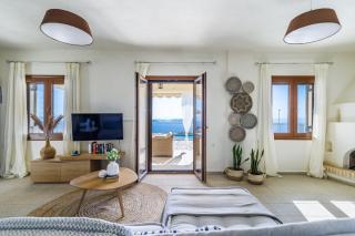 Aigaio pool Villa, gaze the sunset over the Aegean sea - Glossa - 6