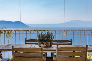 Aigaio pool Villa, gaze the sunset over the Aegean sea - Glossa - 8