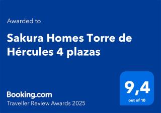 Sakura Homes Torre de Hércules 4 plazas - 9