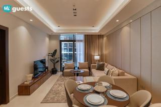 HiGuests - Stylish 1BR Retreat with Modern Interiors in Dubai - 7