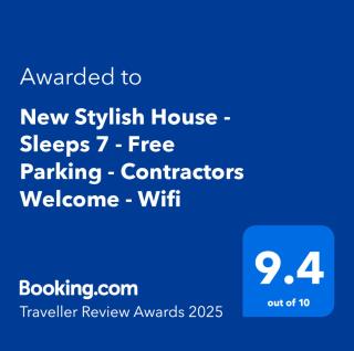 New Stylish House - Sleeps 7 - Free Parking - Contractors Welcome - Wifi - Birmingham - 9