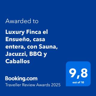 Luxury Finca el Ensueño, casa entera, con Sauna, Jacuzzi, BBQ y Caballos - 9