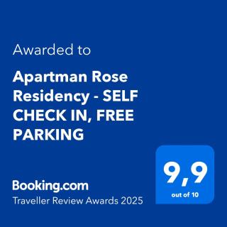 Apartman Rose Residency - SELF CHECK IN, FREE PARKING - Osijek - 9