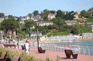 Grande terrasse vue sur la plage de Trestraou - Perros-Guirec - 7