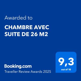 CHAMBRE AVEC SUITE DE 26 M2 - Saint-Planchers - 9