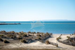 AS4269 - Studio cabine direct sur plage vue mer et parking privé et numéroté - Le Grau-du-Roi - 9
