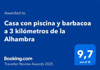 Casa con piscina y barbacoa a 3 kilómetros de la Alhambra - Huétor Vega - 9