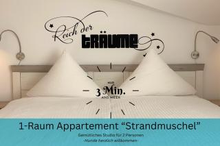 Küstentraum Strandmuschel - 1 Raum Appartement - Binz - 0
