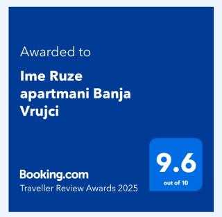 Ime Ruze apartmani Banja Vrujci - Gornja Toplica - 9