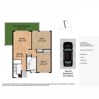 The Suntide - Beachfront 2Bedroom Unit at Central Surfers with Parking and Netflix - Gold Coast - 4