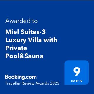 Miel Suites-3 Luxury Villa with Private Pool&Sauna - 9