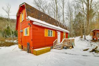 Mtn-View Deck and Grill Creekside Catskills Cabin! - Equinunk - 0