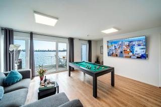 Schleivilla-Hafenmeister-by-Seeblick-Ferien-ORO-Billardtisch-Kicker-Kamin - Olpenitz - 2