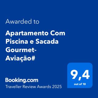 Apartamento Com Piscina e Sacada Gourmet- Aviação# - Praia Grande - 7