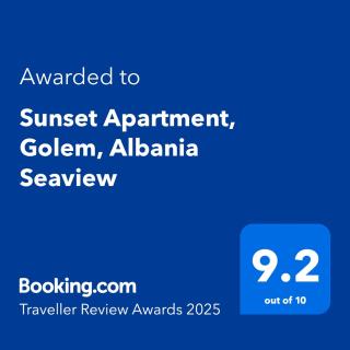 Sunset Apartment, Golem, Albania Seaview - Golem - 9