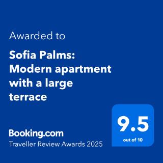 Sofia Palms: Modern apartment with a large terrace - Sofia - 7