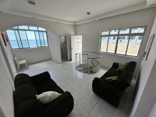 Cobertura Frente Mar -Vista mar incrível c garagem e wifi grátis! - São Vicente - 5