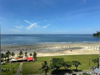 Cobertura Frente Mar -Vista mar incrível c garagem e wifi grátis! - São Vicente - 9