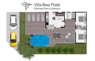 Diamant Vert - Villa Bwa Floté, entre mer & montagnes - 2
