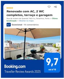 Renovado com AC, 2 WC completos, terraço e garagem - Porto - 9