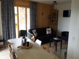 Pleasing apartment with patio in hills - Veysonnaz - 4