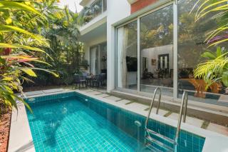 La Olalian 2 & 3 BHK Designer Villas Near Anjuna Beach with Private Pool & Sun Deck & Garden - Anjuna - 8