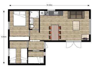 Brand new chalets at 10 minutes from the Oosterschelde - heinkenszand - 3
