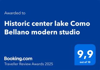 Historic center Lake Como Bellano Modern studio - Bellano - 9