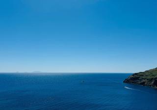Astypalaia Bella Vista Houses Blue, Verde, Veranda Sunset - 2