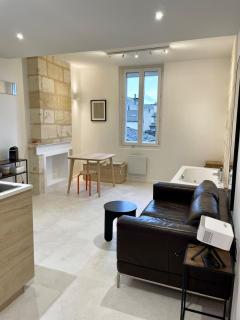 Studio ultra centre libourne - jacuzzi & vidéoprojecteur - Libourne - 5
