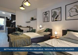 RtR Essen - Für bis zu 2 Personen - Voll ausgestattet - Balkon - Zentral Limbecker Platz - Messe - Uniklinikum - Smart TV - Parken - Modern - Essen - 4