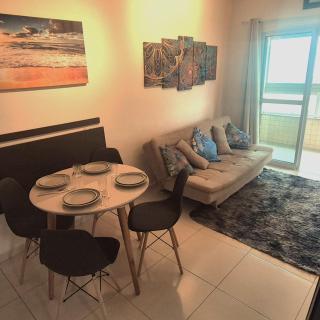 Lindo e novo apto à beira-mar em Caiçara - Praia Grande - 4