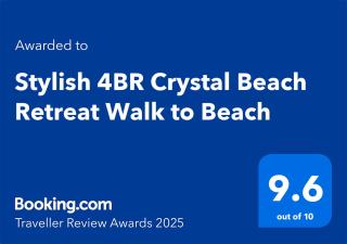 Stylish 4BR Crystal Beach Retreat Walk to Beach - Bolivar Peninsula - 9
