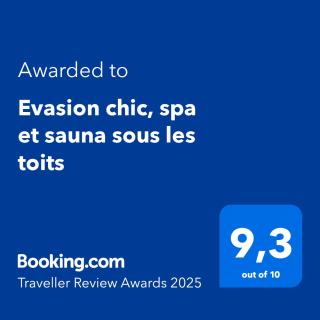 Evasion chic, spa et sauna sous les toits - Nancy - 6