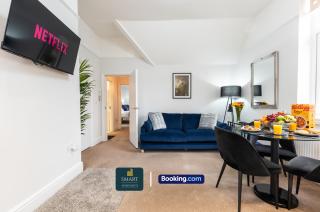 2 Bedroom Apartments By Smart Apartments Short Lets & Serviced Accommodation Apartment Southampton With Free WiFi - Southampton - 3