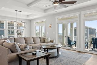 Isle Escape, 6 bedrooms, 6 bathrooms, private pool, elevator, stunning ocean views - Ocean Isle Beach - 3