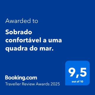Sobrado confortável a uma quadra do mar. - 9