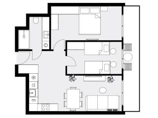 URBAN APARTMENTS GLOBAL PREMIUM, 5th Floor No 03, Free Garage, Self Check-in - Katowice - 9