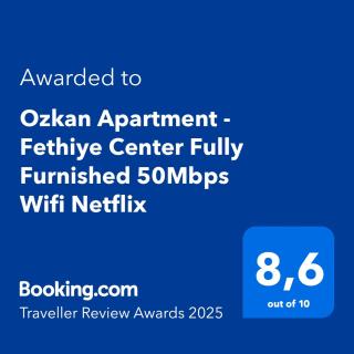 Ozkan Apartment - Fethiye Center Fully Furnished 50Mbps Wifi Netflix - Fethiye - 9